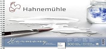 Hahnemuhle Harmony Watercolour Spiral Pad Rough Surface A3