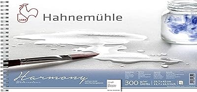 Hahnemuhle Harmony Watercolour Spiral Pad Rough Surface A3