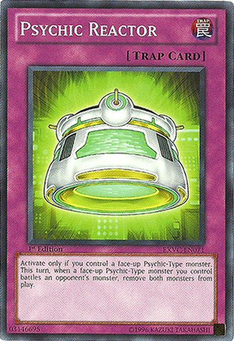 Amazon.com: Yu-Gi-Oh! - Psychic Reactor (EXVC-EN071) - Extreme