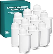 10 x Water Filter for Siemens EQ-Series, EQ6 Plus S700, EQ9, S900, S500, EQ500, EQ700, EQ900 - High Quality and Efficient Alternative