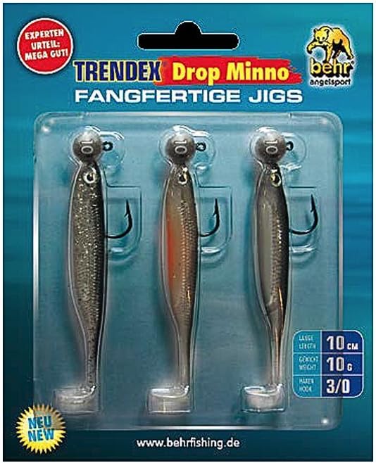 Behr Unisex's Drop Minno 6071810 Rubber Fish, Multicoloured, Standard Size
