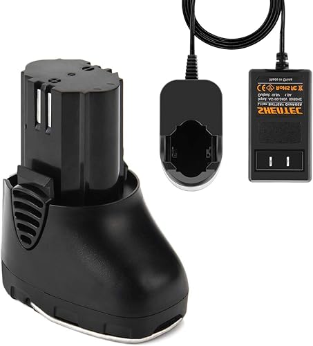 Shentec Batería de 10.8V 3.0Ah compatible con Dremel 855-02 855-01, compatible con Dremel 8000-01 8001-01 8001-02 herramienta inalámbrica (cargador