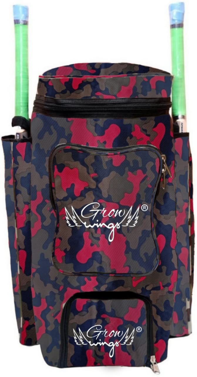 Grow wings Cricket Kit Bag with Heavy Padded Foam Dashing Look for Youth-image-17