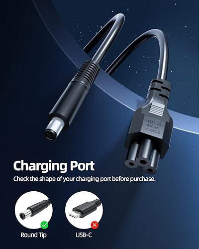 Miniatura 2 de Cargador de 90 W y 65 W para Dell Latitude 5580 5490 7490 E6430 E5470 5400 5500 5480 5590 7480 7290 E6420 E7470 E5440 E7440 7450 Cable de