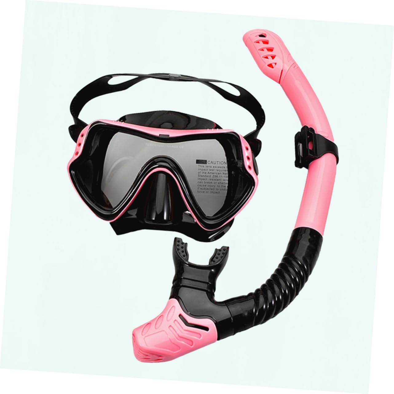 SUPVOX Equipo de Snorkel y Gafas para Buceo Gafas de Esnórquel Tubo de Respiración para Esnórquel el Mar o Piscina Material Resistente y Cómodo