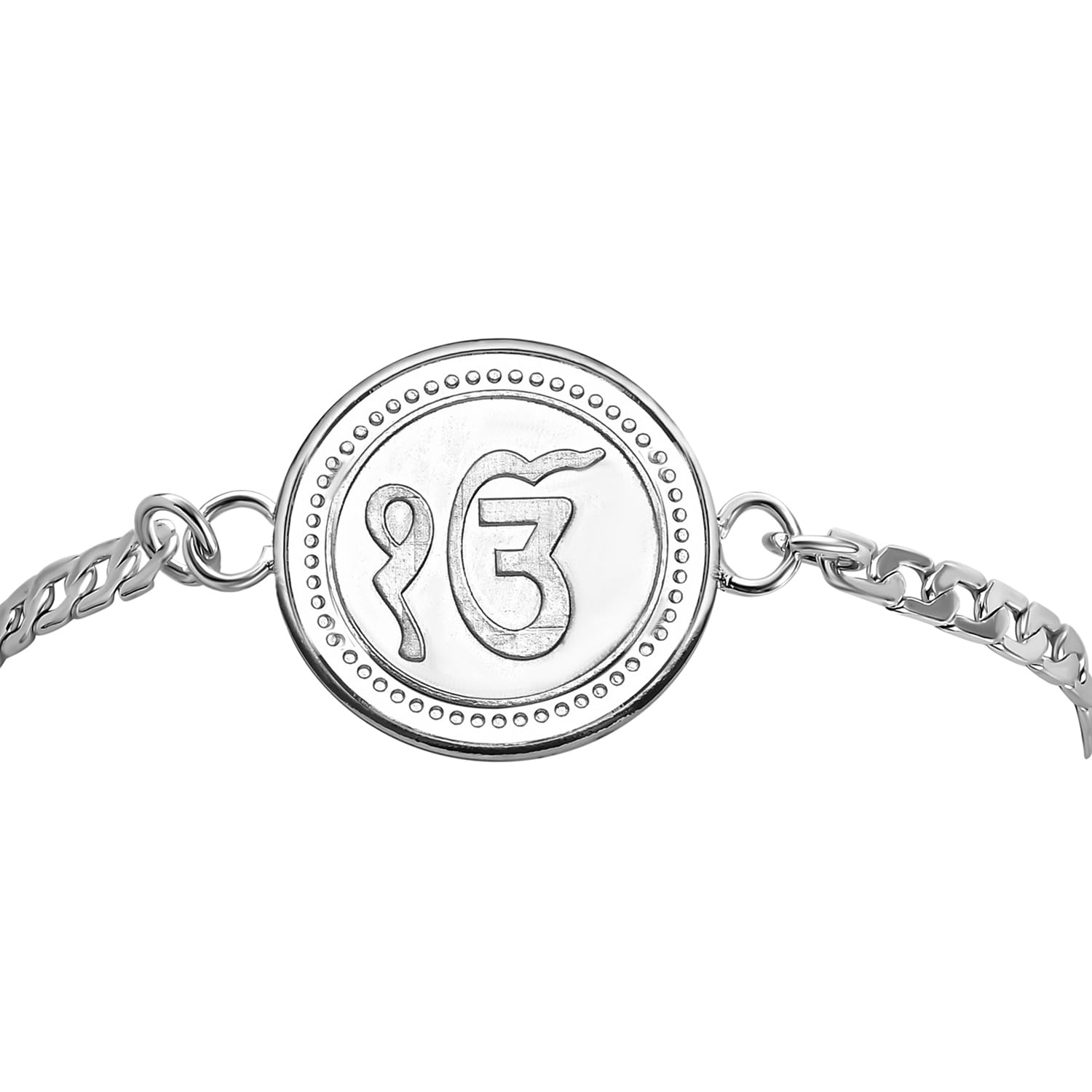 Pray Everyday Ek Onkar Silver Plated Rakhi (B0C9C9H4K8) Amazon Price History, Amazon Price Tracker