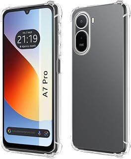 CLOYAAR Bumper Back Cover Case Transparent for Redmi A7 Pro 4G,Poco C85x|Four Corners Protection|Camera Protection Back Co... Price In India
