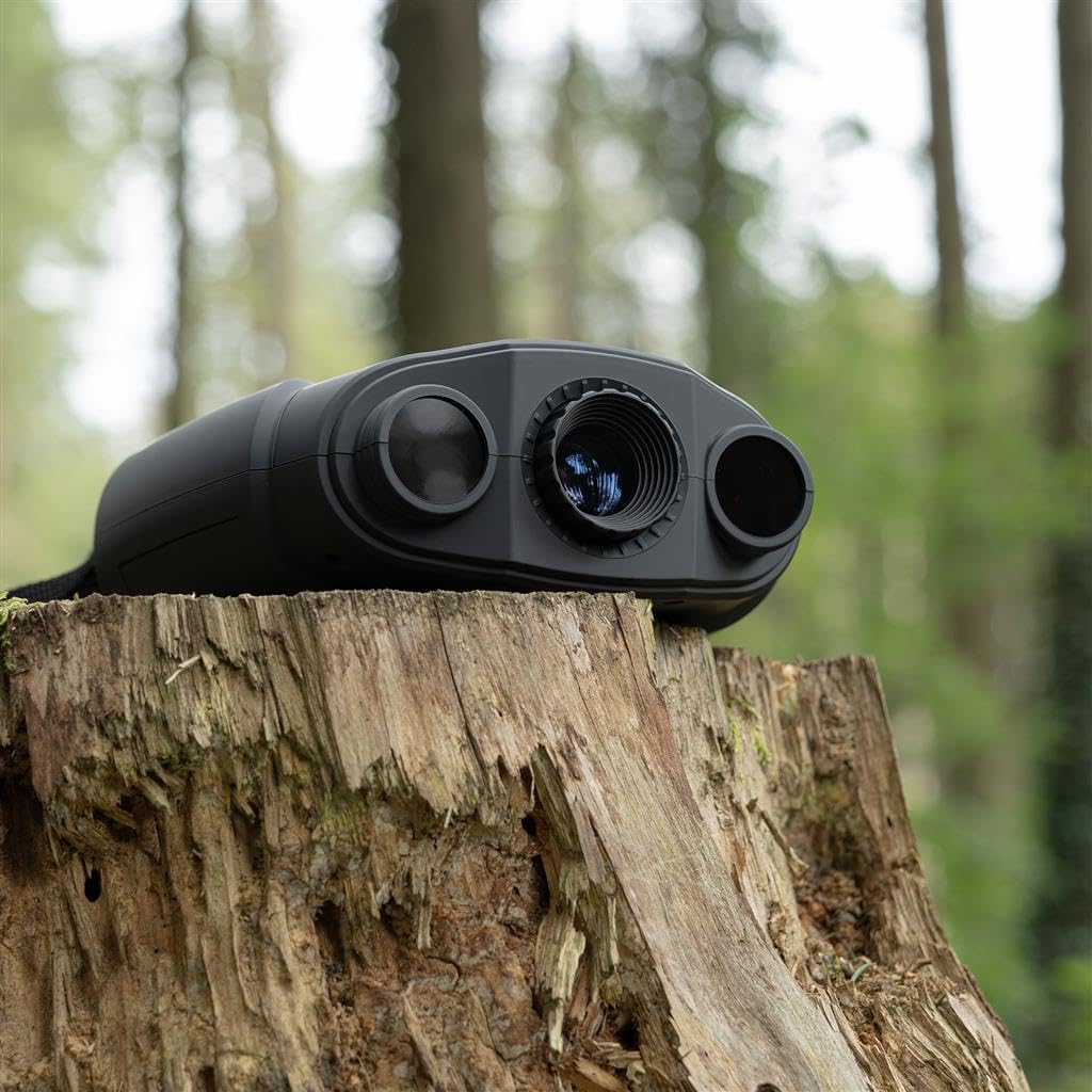 DÖRR ZB-200 PV | Binokulares Nachtsichtgerät | Digitales Nachtsichtfernglas | Foto- & Videoaufnahme | 500m Reichweite | Infrarotbeleuchtung | 2X Digitalzoom | LCD-Sucher