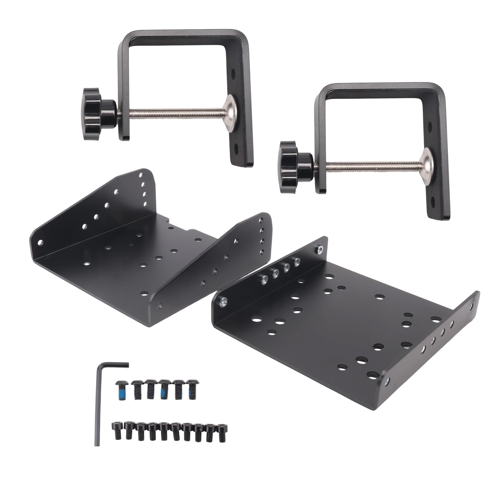 Supporto da Scrivania per Volante da Gioco Z9, Montaggio Fisso con Angolo Regolabile in 4 Posizioni per V12lite FANATEC.