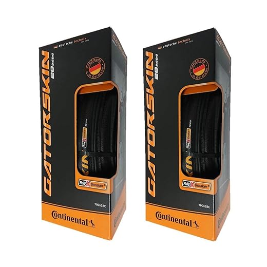 Continental GatorSkin DuraSkin Tire, 2-Count (Folding, 700 x 32mm)