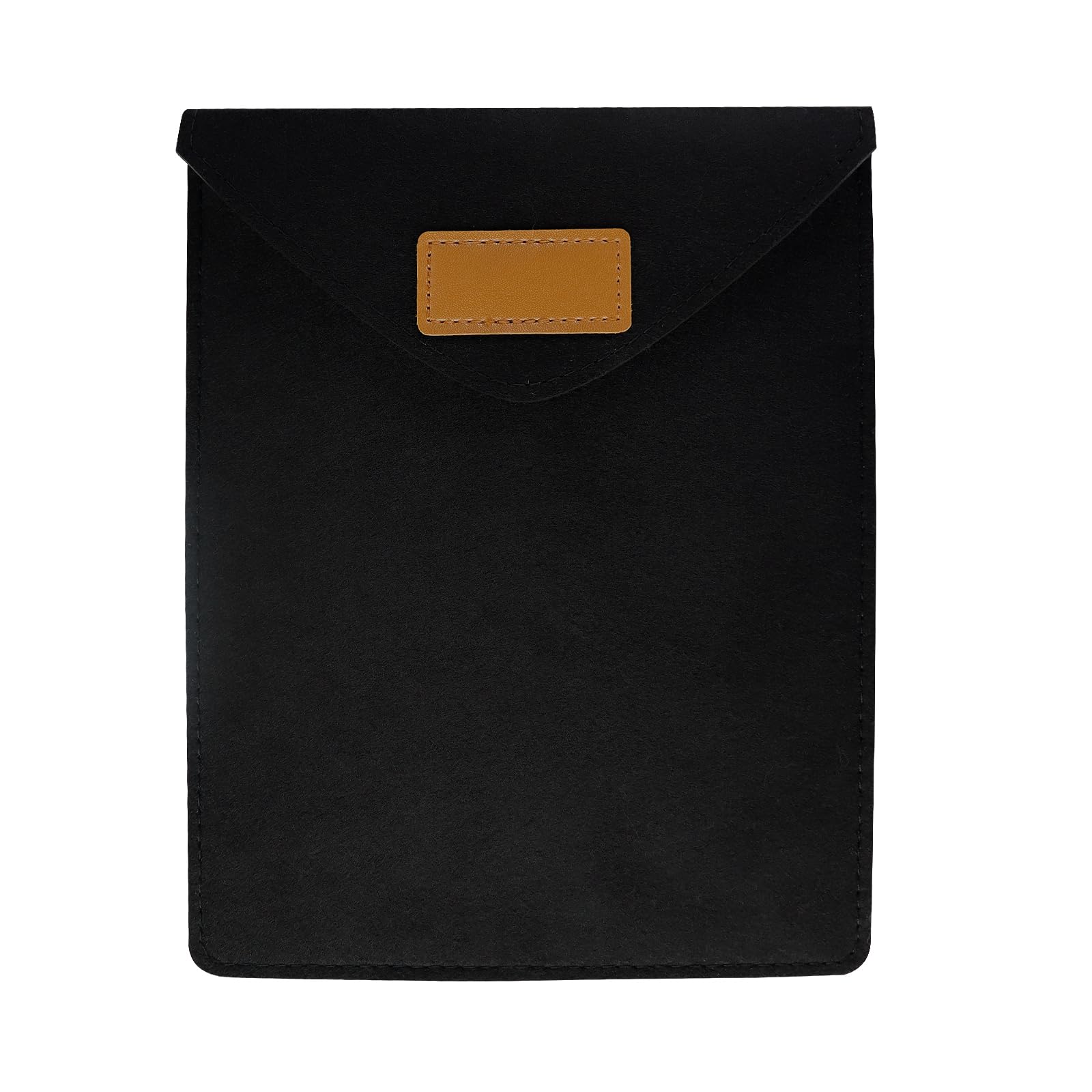 AfitLulu 11/13 Zoll Filz Laptop Hülle Tasche mit Mehreren Fächern, Laptoptasche Schutzhülle MacBook Ultradünn Tablet Tasche Laptop Sleeve Case für Tablets (Schwarz, 11 Zoll)