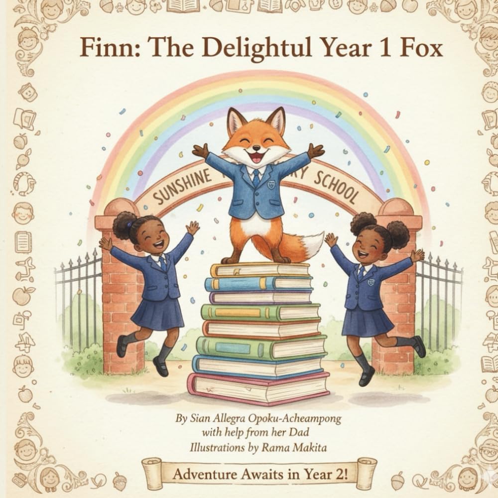 Finn: The Delightful Year 1 Fox: A Heartwarming Story of Friendship, Learning ABCs, and the Only Fox in Class, Tale of Inclusion
