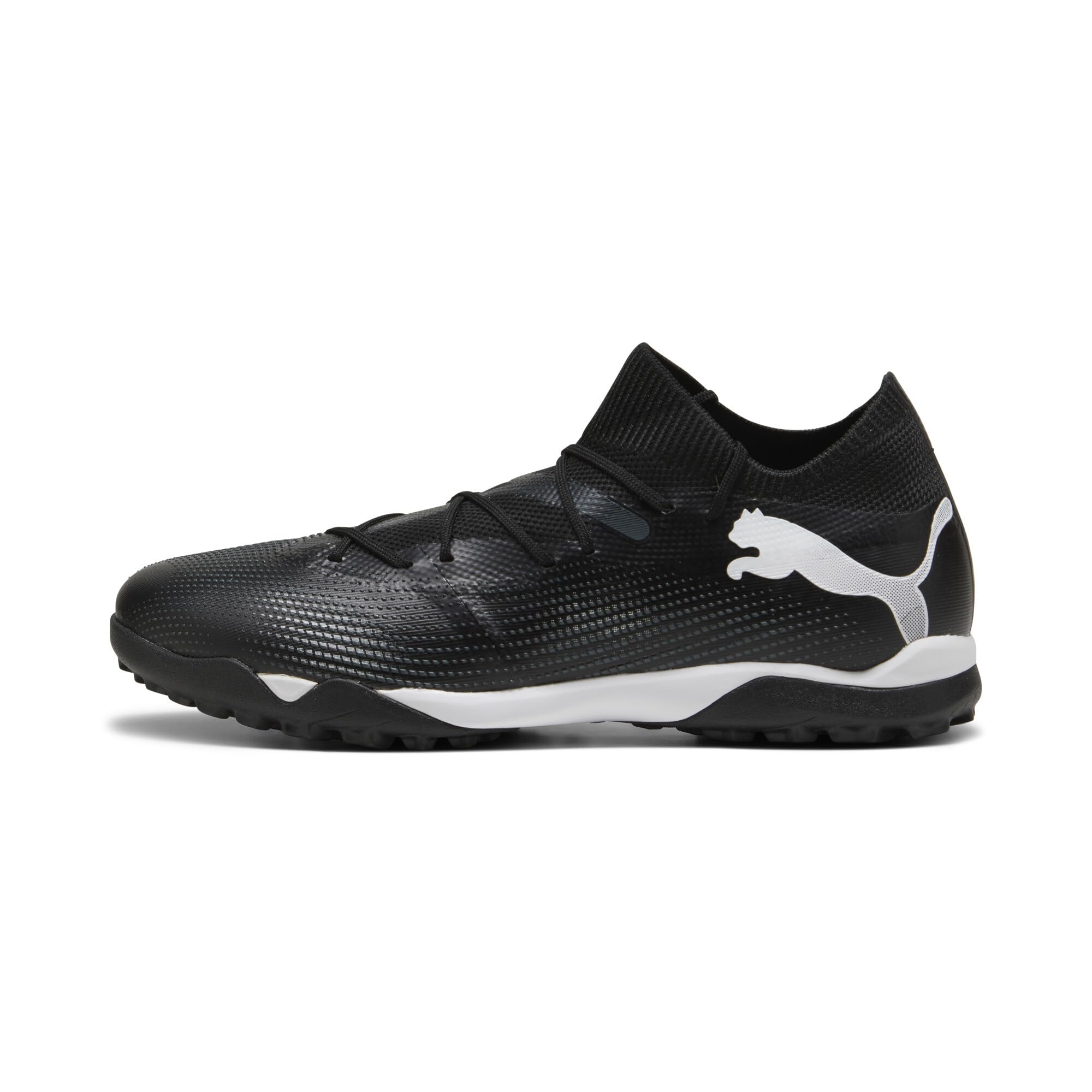 Puma Men Future 7 Match TT Soccer Shoe, Puma Black-​Puma White, 43 EU