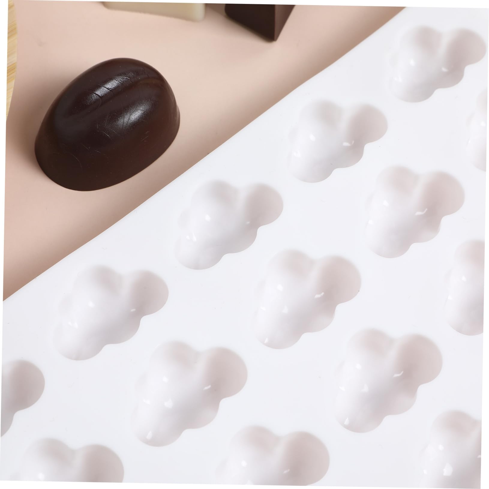 Abaodam 5pièces Moule Réutilisable Pour Bonbons Et Gelées Accessoire Multi-fonction Pour Gâteaux Et Pour Boulangeries Et Fêtes