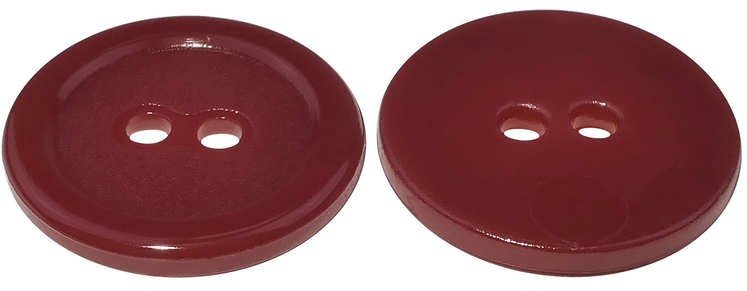 Bottoni Per Cucito 10 Grandi + 20 Piccoli - Nero/grigio &Oslash;20/15mm Per Abbigliamento E Craft