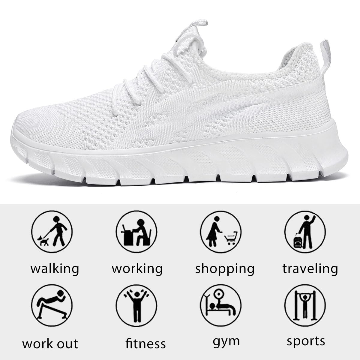 Sneakersy męskie do biegania, tenisa, do biegania, buty sportowe, do noszenia w czasie wolnym, buty do biegania po ulicy, modne, lekkie, oddychające, buty do chodzenia, fitness, do biegania