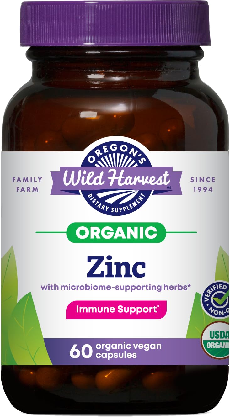 Zinc Capsules by Oregon's Wild Harvest