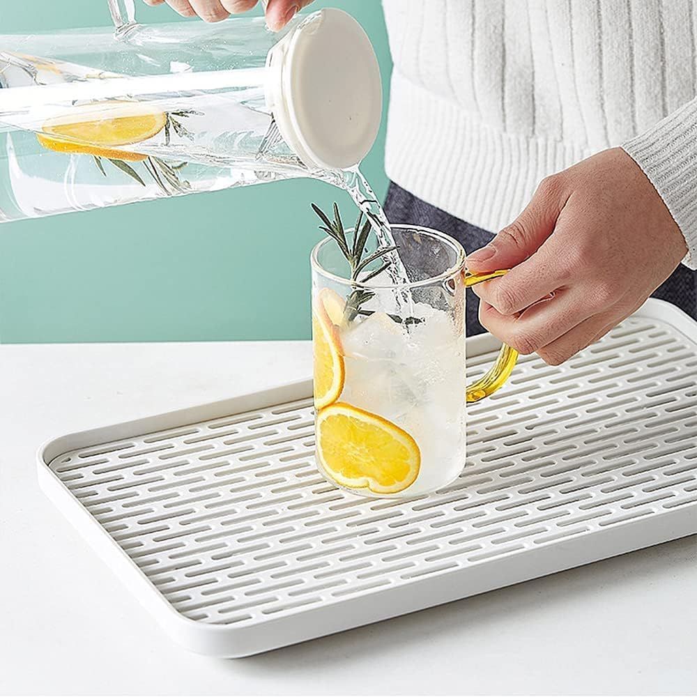 Small Drain Rack for Kitchen Sink 2 Tier Cup & Dish Drying Rack for Office Coffee Table - Image 3