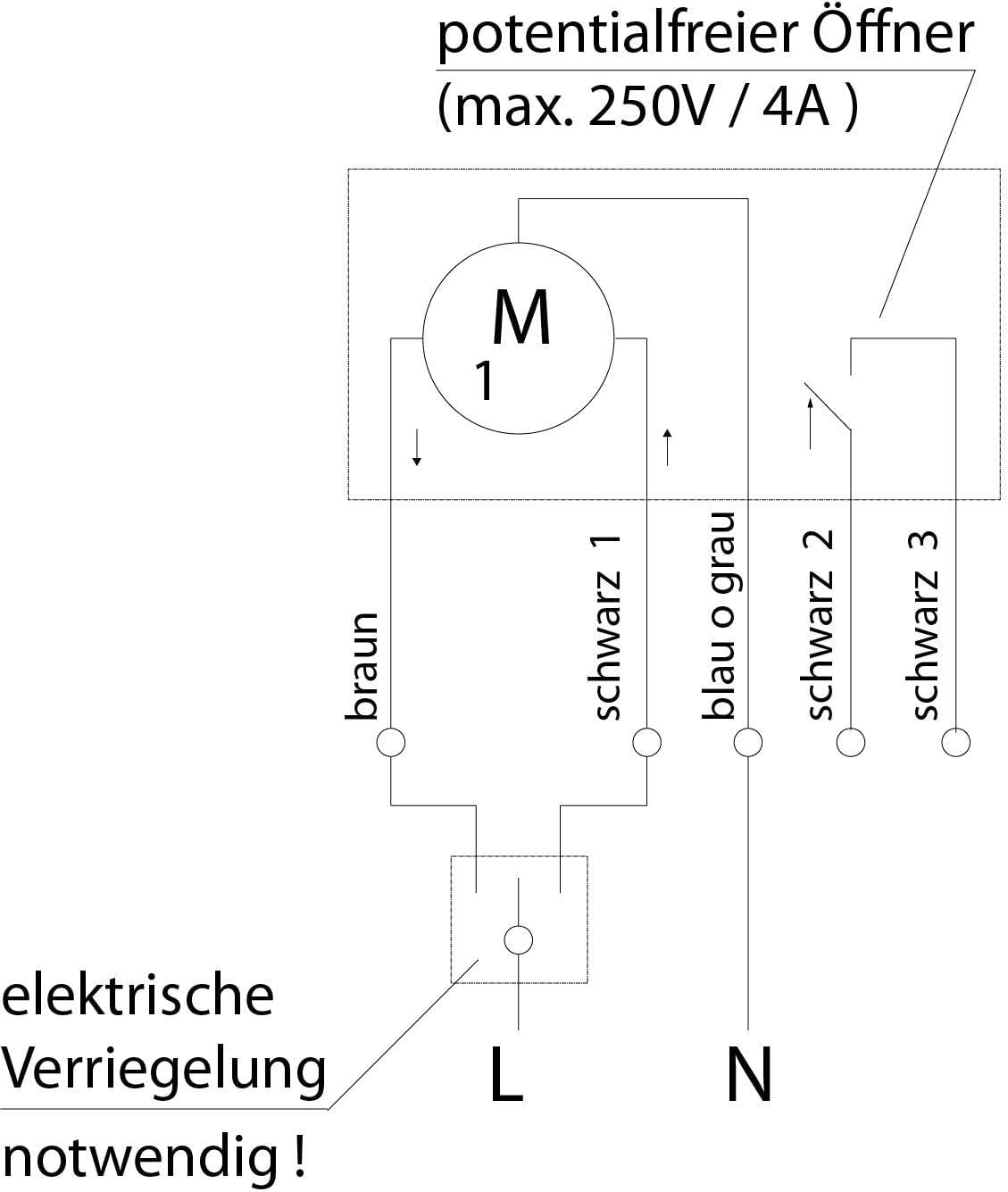 Motoröffner Spindelantrieb für Lichtkuppel - 230 V - 300 mm Hub | 230-V-Spindelantrieb mit 300 mm Hub für elektrische Lichtkuppelöffnung - weißgrau - inklusive Halterungen