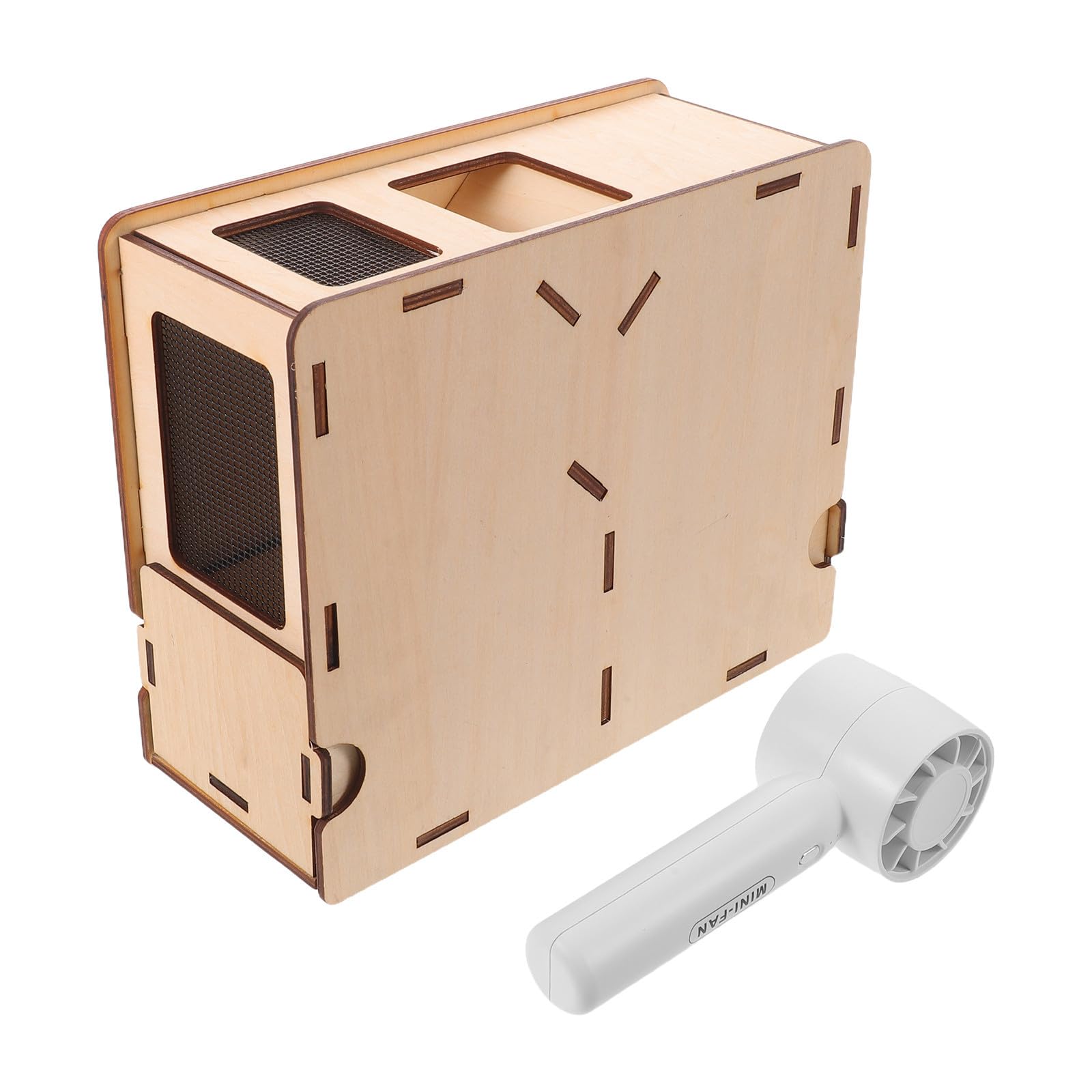 Luxshiny Separador de Cáscaras para Comida de Aves con Diseño Compacto y Motor para Limpieza en Criaderos Pequeños de Aves