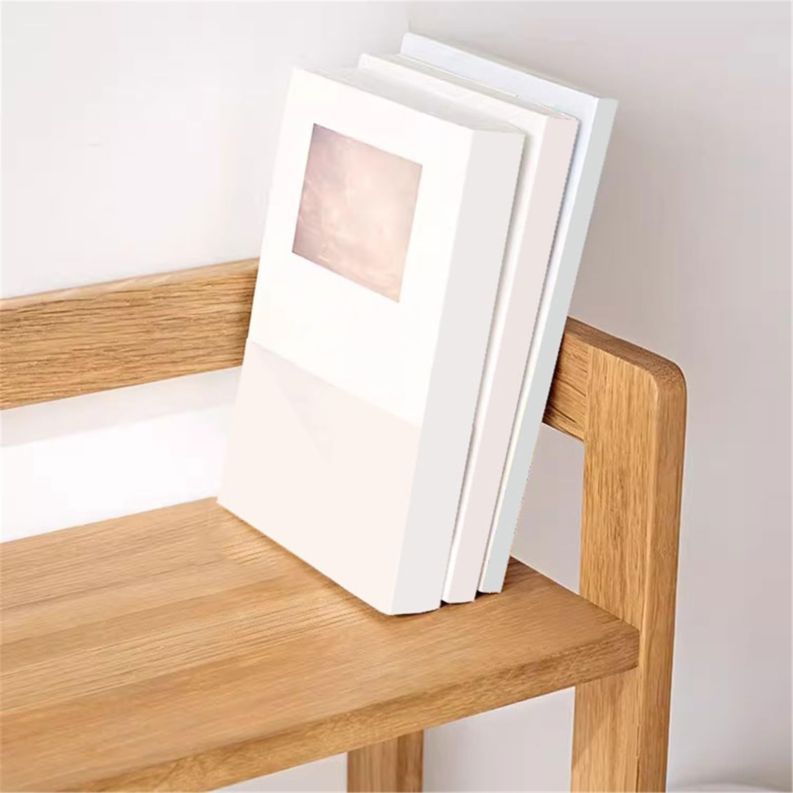 Nordic Minimalismus Holz Lagerregal Home Office Schreibtisch Multifunktionales Bücherregal Regal Bücher