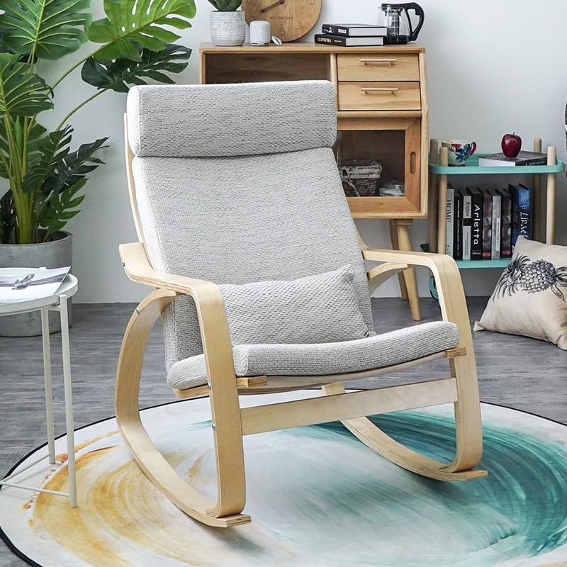 Amazon｜リクライニングチェアー 一人掛けロッキングチェア 室内