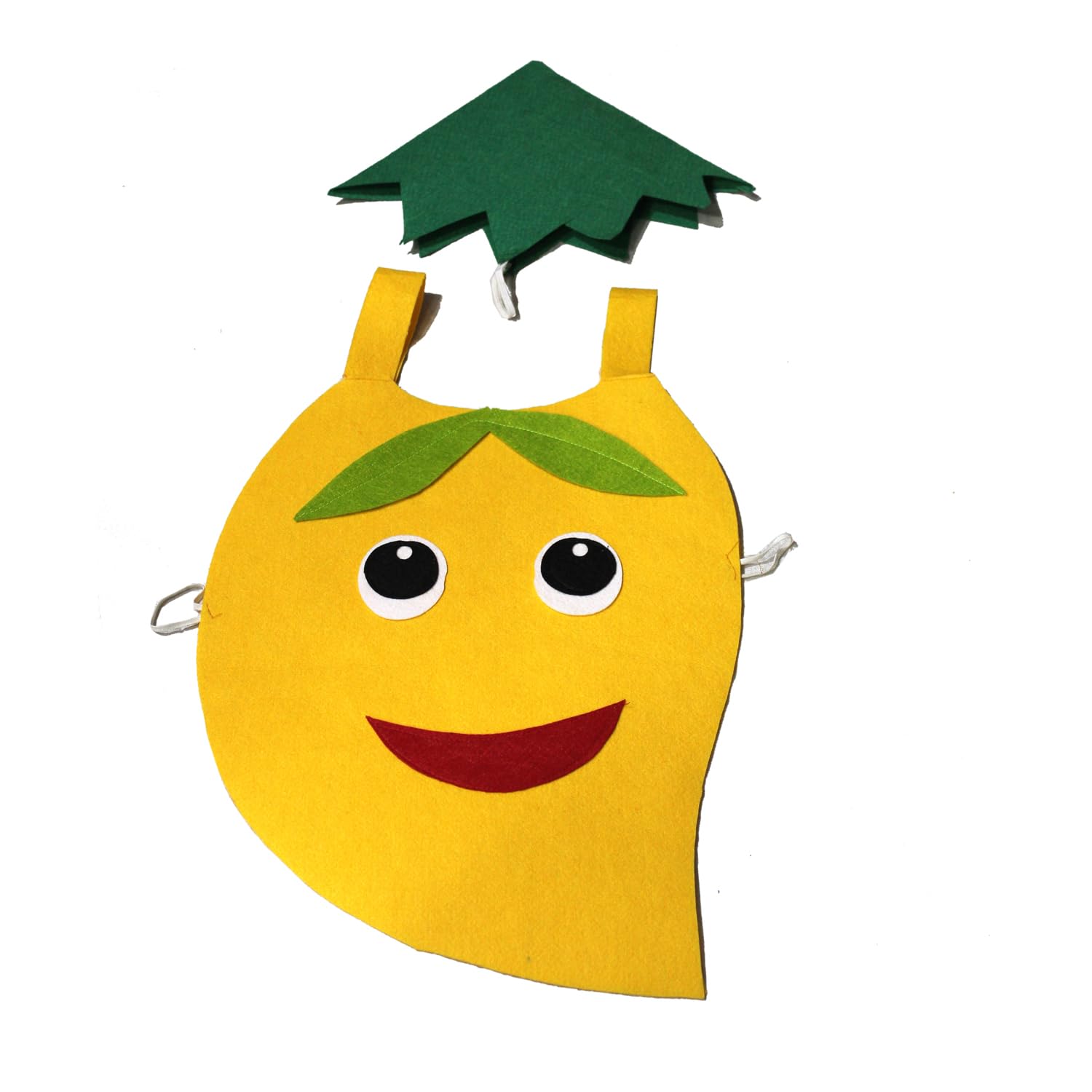 Kaku Fancy Dresses Fruit and Vegetable Costume Paper Cutout with Cap For Kids | Healthy Food Costume For Boys & Girls (Tracksuit Not Included)