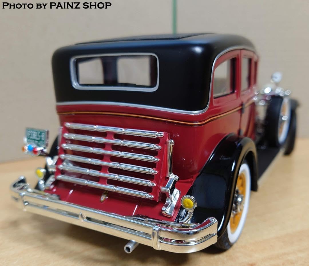 1/18 ピアレス マスター8 1931セダン シナモンレッド×ブラック Amazon.com: Auto World - 1931 Peerless Master 8 Sedan
