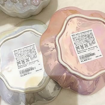 Amazon | フランフラン ティーセット オパールシェル カップ＆ソーサー