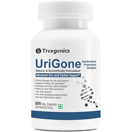Trexgenics URIGONE Uric Acid 60 Veg caps