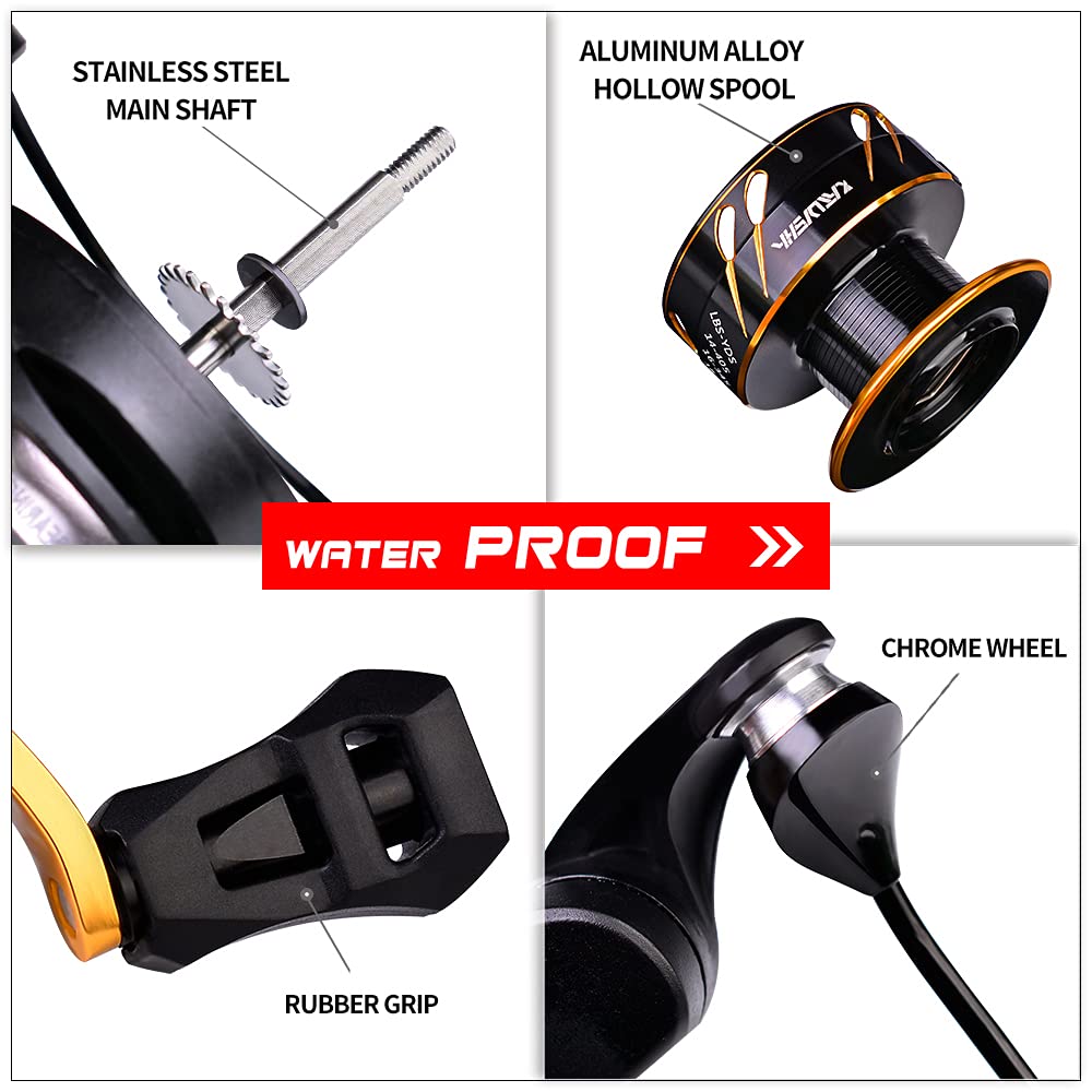 Amazon | PROBEROS スピニングフィッシングリール - スピニング