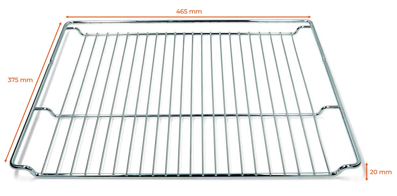 Recamania Parrilla para hornos. Bosch Siemens Balay 465x375 mm