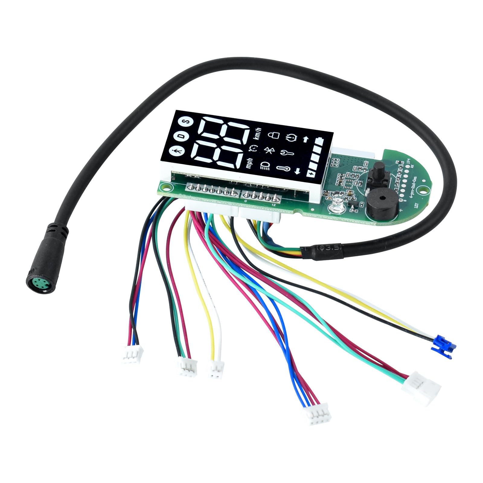 Tableau de Bord pour Xiaomi 4 Pro 2nd Gen Trottinette électrique Panneau D'affichage Communication Bluetooth Circuit imprimé Pièces de Rechange Accessoires de Modification