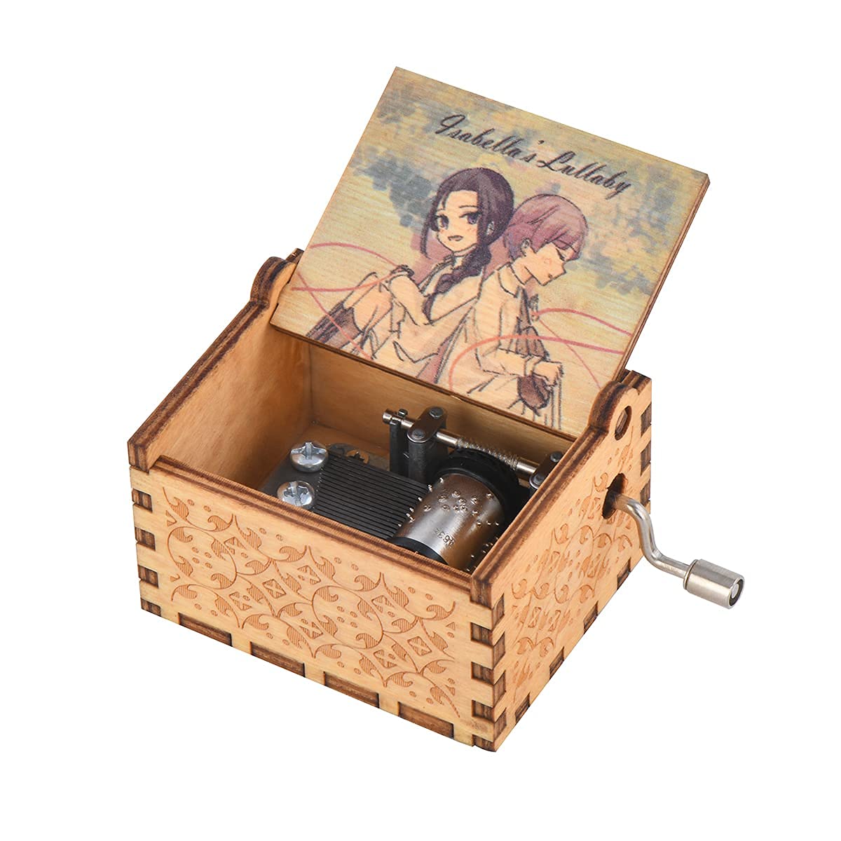 Amazon.com: Fonture Wood Musical Box, The Promised Neverland Music