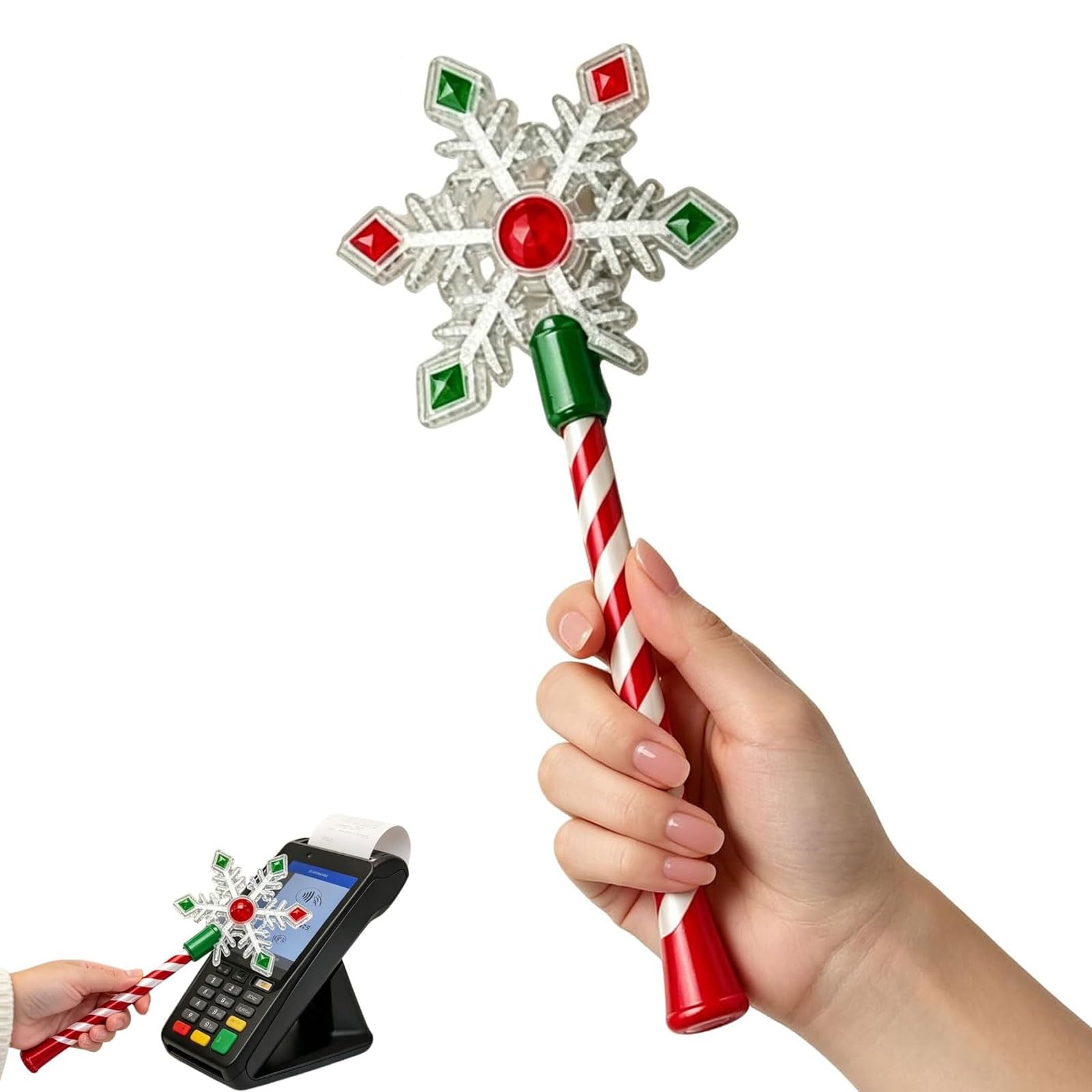 Christmas Credit Card Wand Tap to Pay Wand,Payment Magic Wand，#A