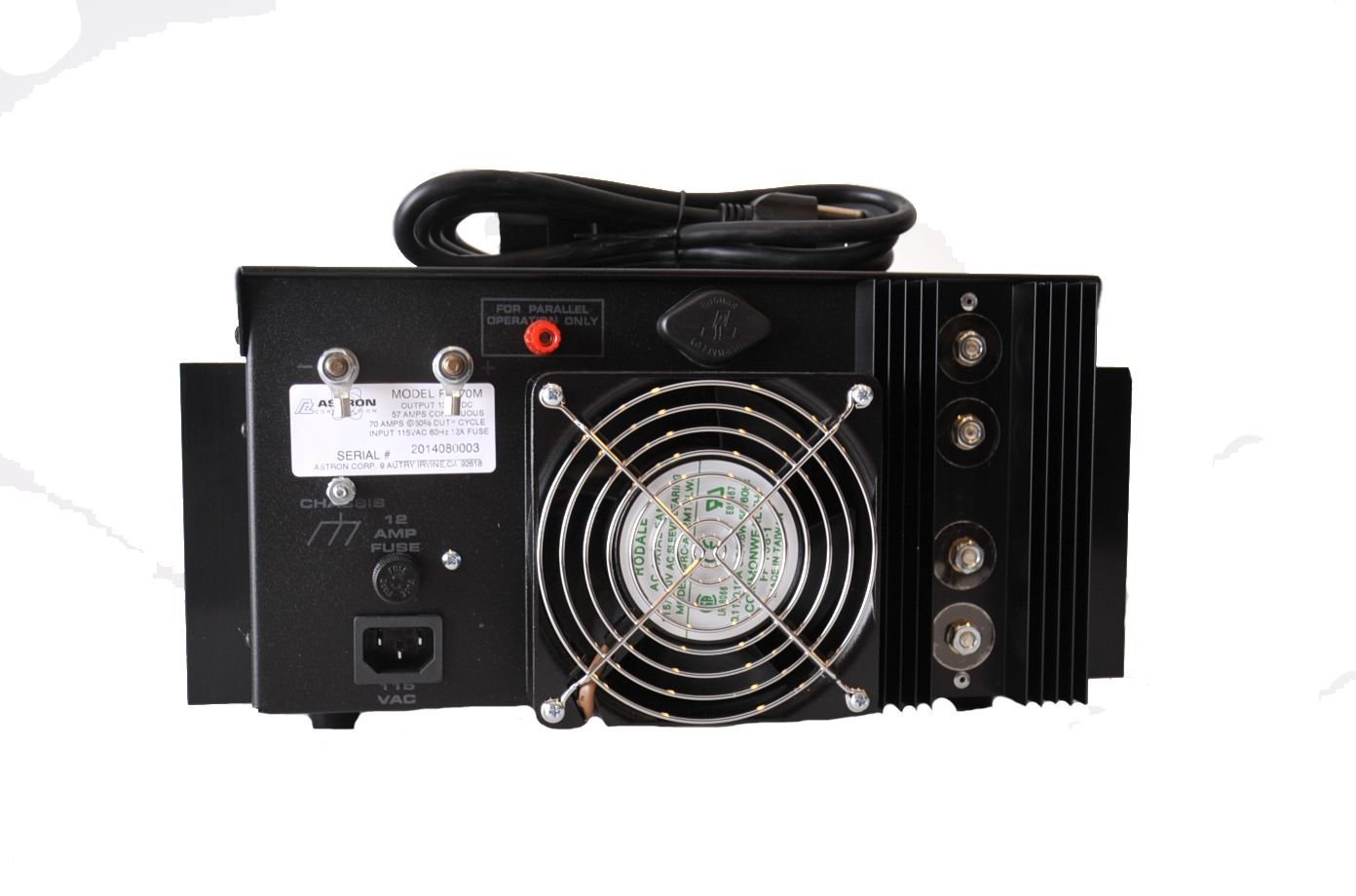 Astron 70 Amp Power Supply With Meters