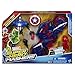Marvel Super Hero Mashers Captain America Figure with The Capcycle Vehicle