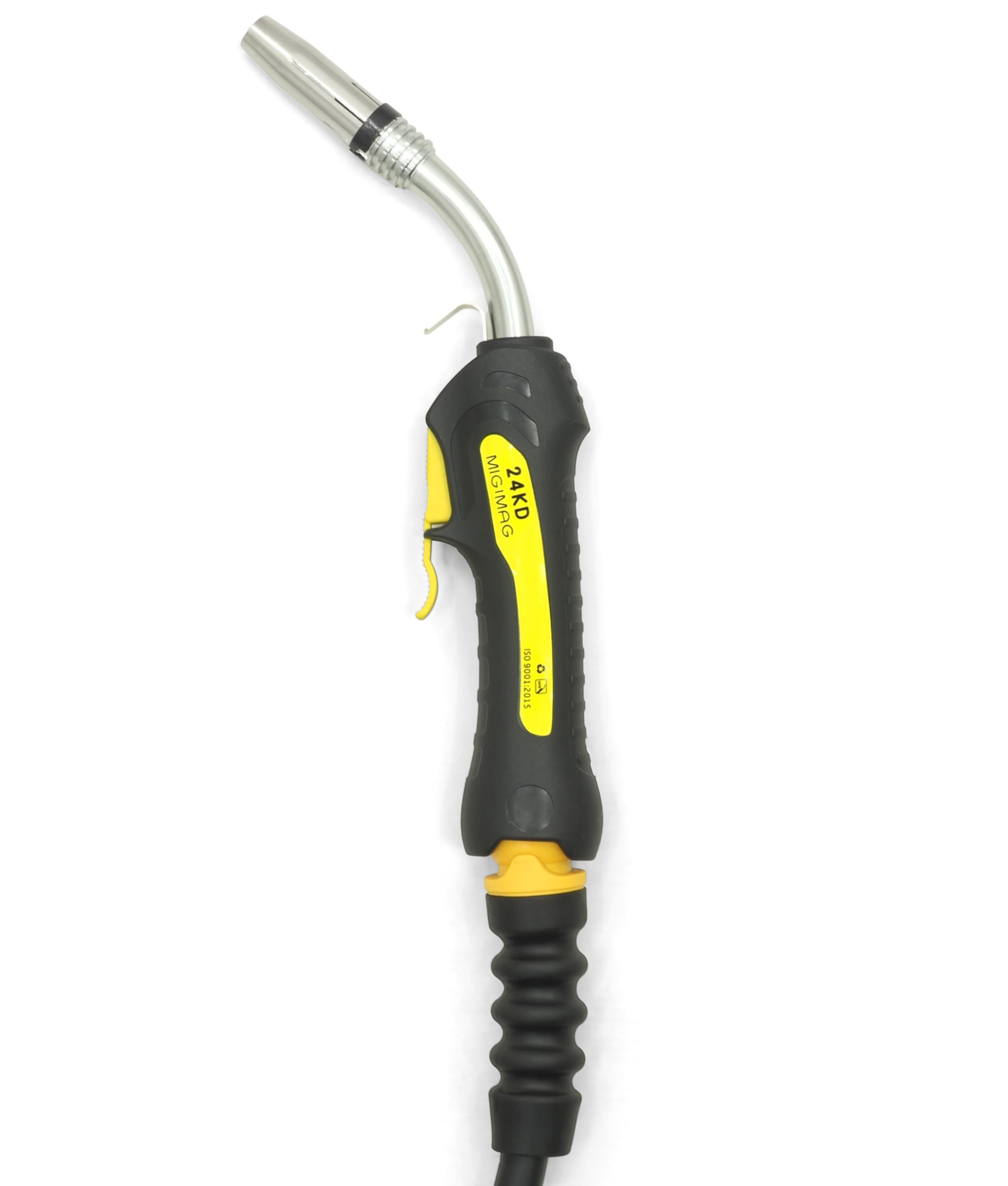 Antorcha de soldadura MB-24 TW-24 AK-24 MIG/MAG – 4 m o 5 m conector europeo: paquete de manguera profesional con refrigeración por gas protector, duradero y ergonómico (4 m)