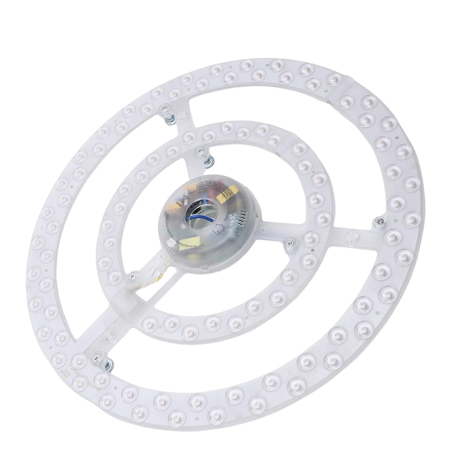 Generic Placa de luz LED para ventilador de techo de 13,2 pulgadas, 3 temperatura de color ajustable