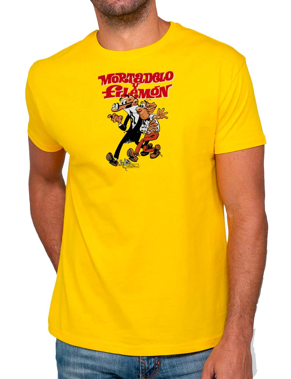 Camisetas Frikis Camiseta Mortadelo Y Filemón Estilo Retro 80's
