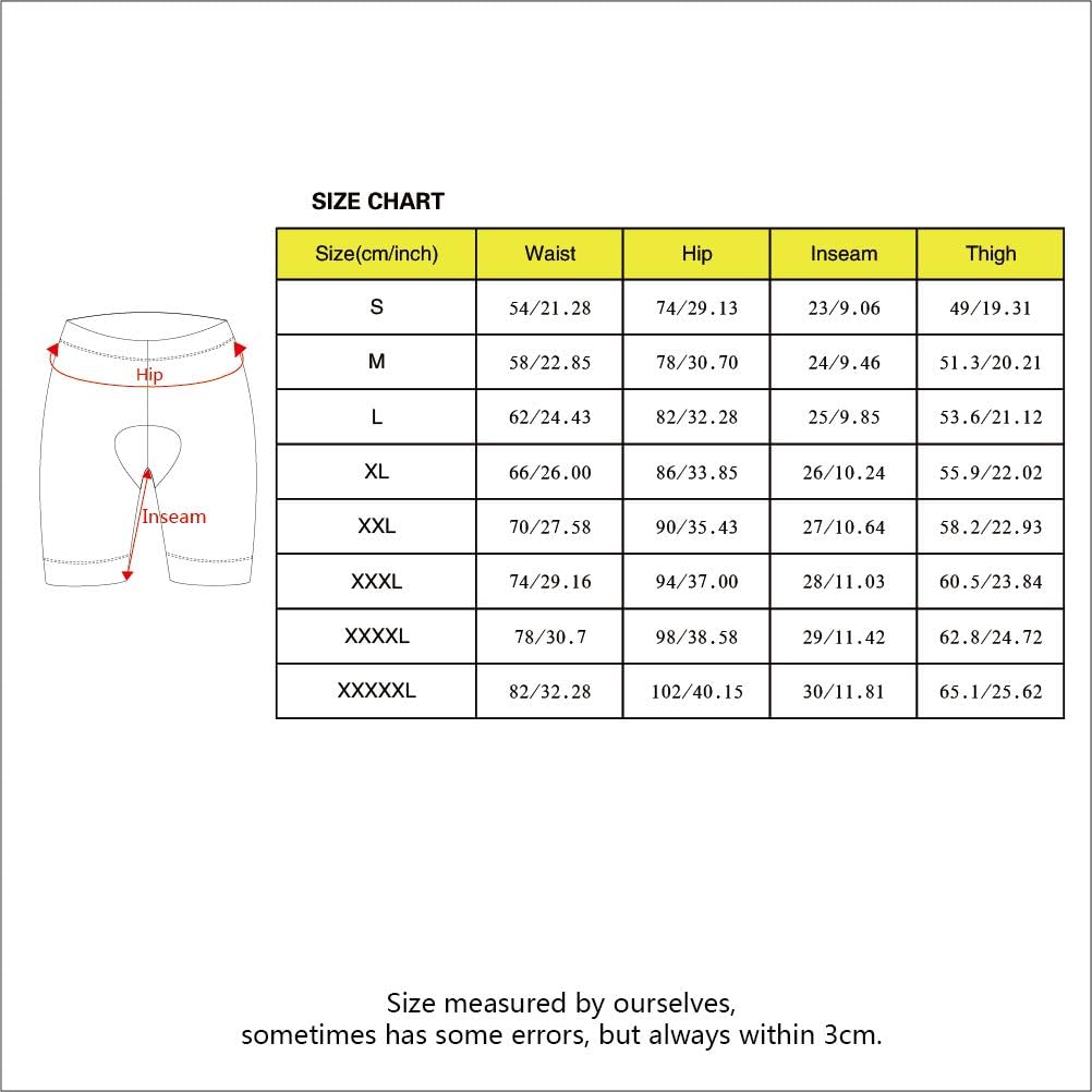 ANIVIVO Cycling Shorts Men Cool Max Padded,Mens Bike Shorts Comfort Road Bike Shorts with Anti-Slip Belt : Clothing, Shoes & Jewelry