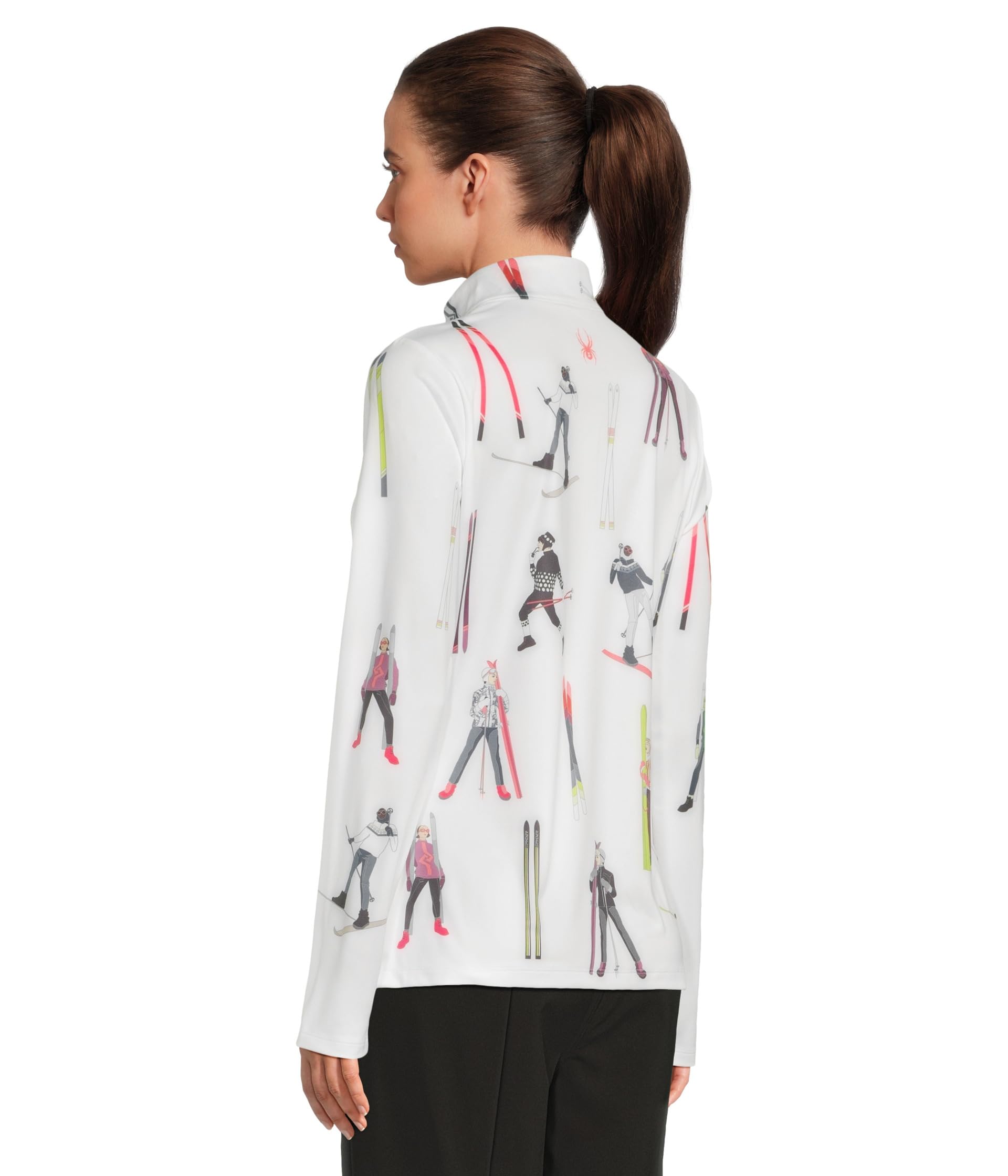 Spyder Vivid 1/2 Zip Cremallera 1/2 Vibrante Mujer
