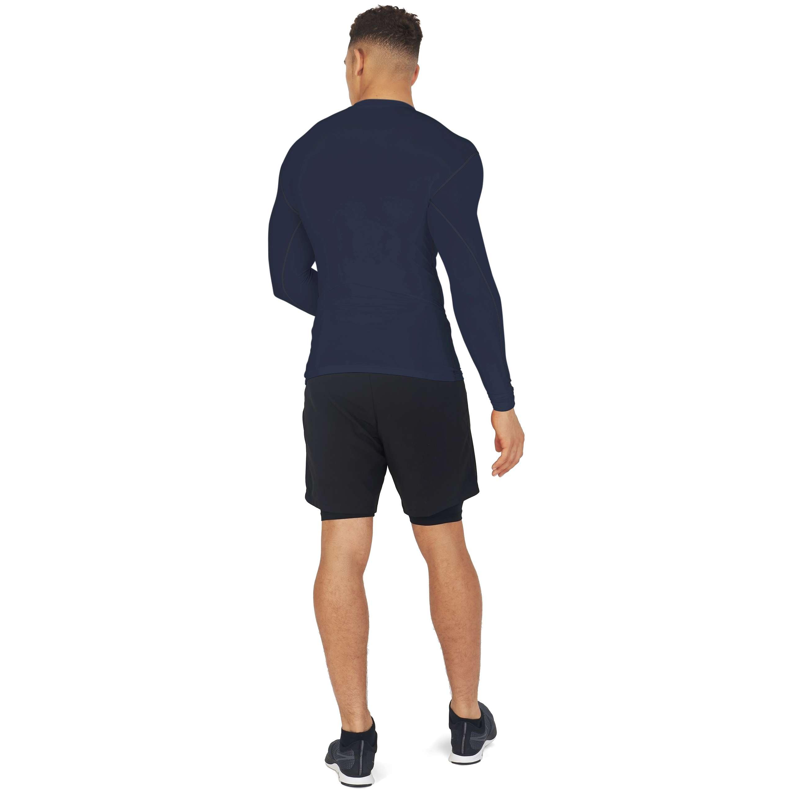 PowerLayer Maglia da Uomo a Manica Lunga Girocollo a Compressione