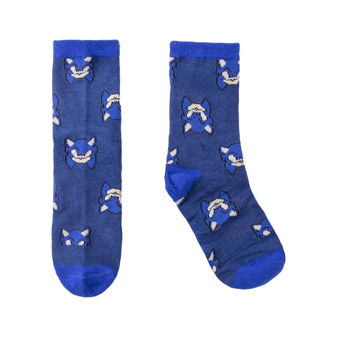 Sonic The Hedgehog Pack Calcetines de Sonic Calcetines Niños