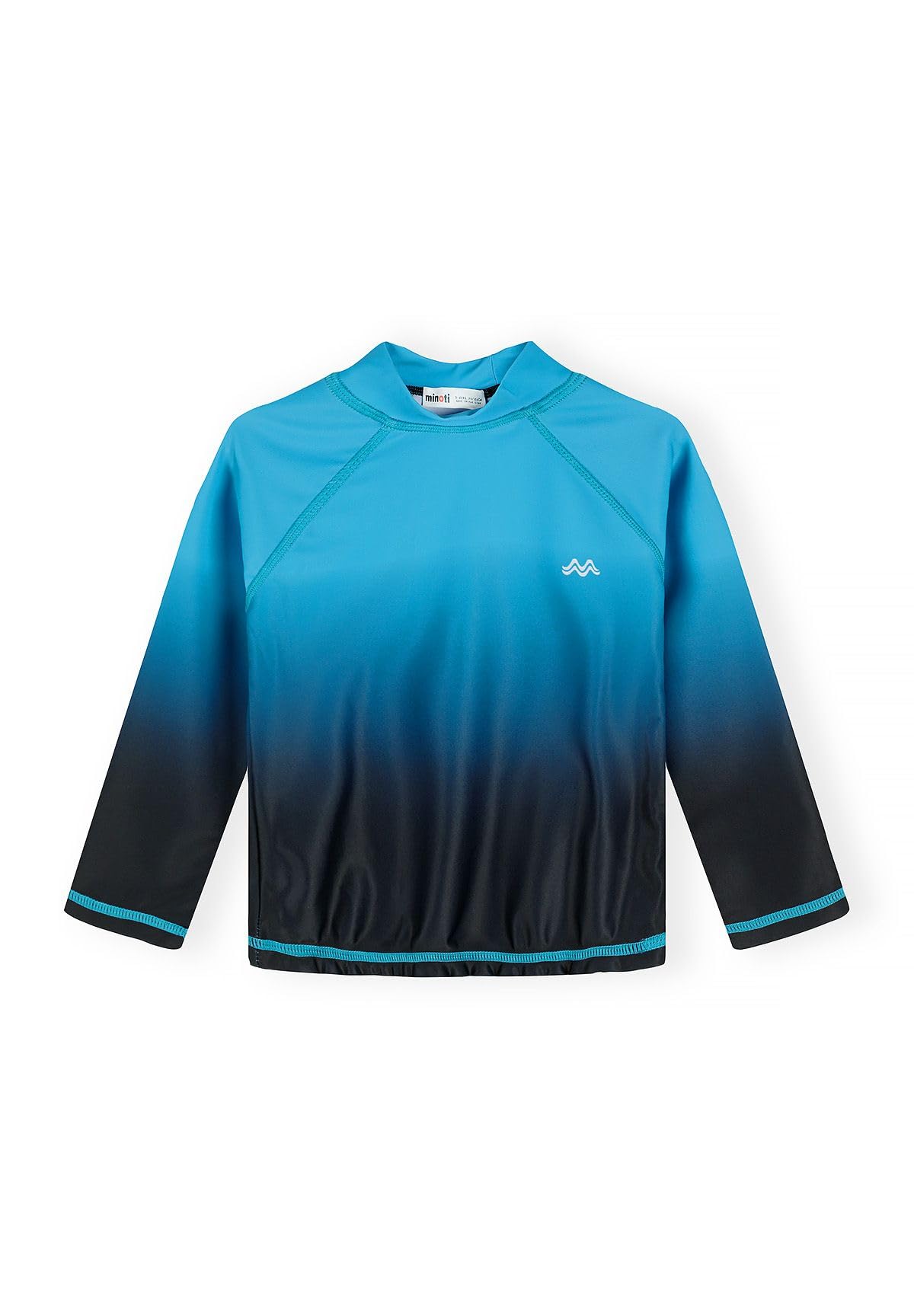 Minoti Jungen Langarm UV Shirt 2er Pack Kinder UV-Schutz Rash Guard mit Spandex für Strand und Pool