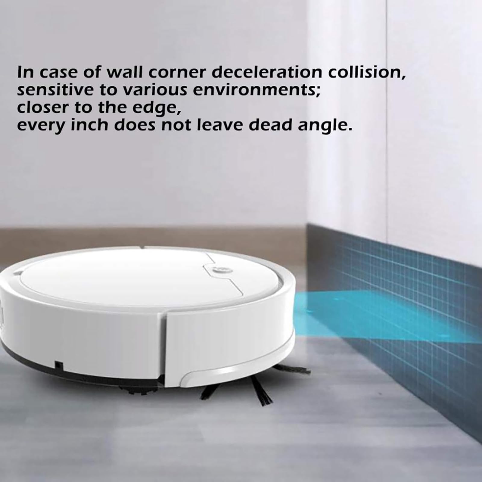 Blanc - Robot aspirateur intelligent à balayage automatique, nettoyeur