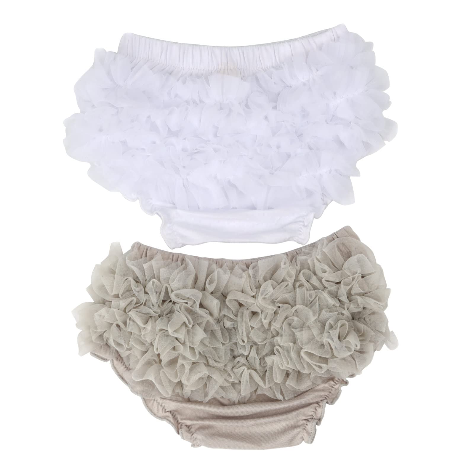 HOOLCHEANBaby Infant Girls 2PCS Set Tulle Ruffle Bloomer