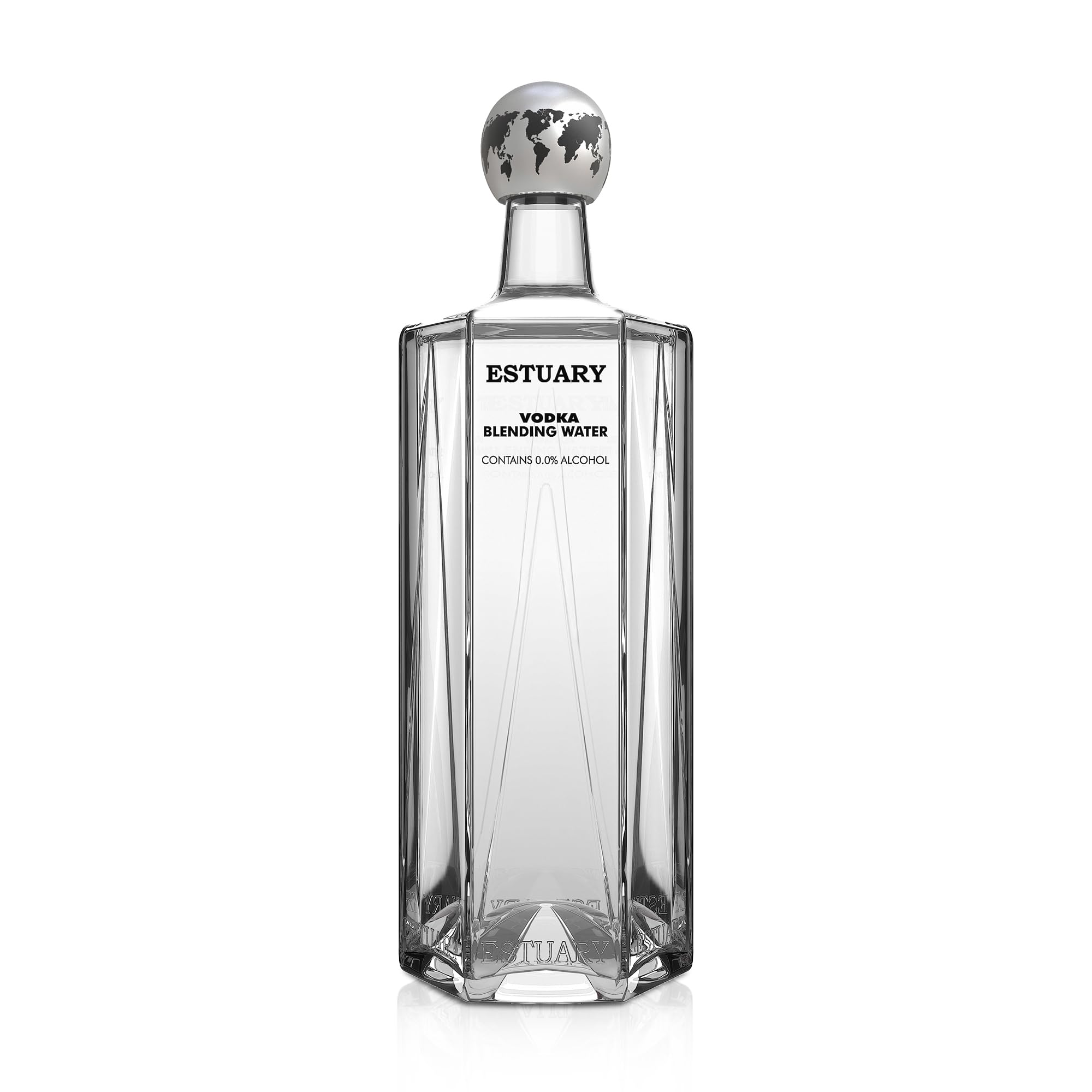 Estuary Vodka Blending Water (Pack of 2 X 750 ML)| Premium Non-Alcoholic Mixer for Vodka