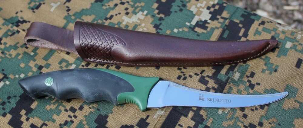 Brusletto Knife Sprettern Skinning Knife with Sheath