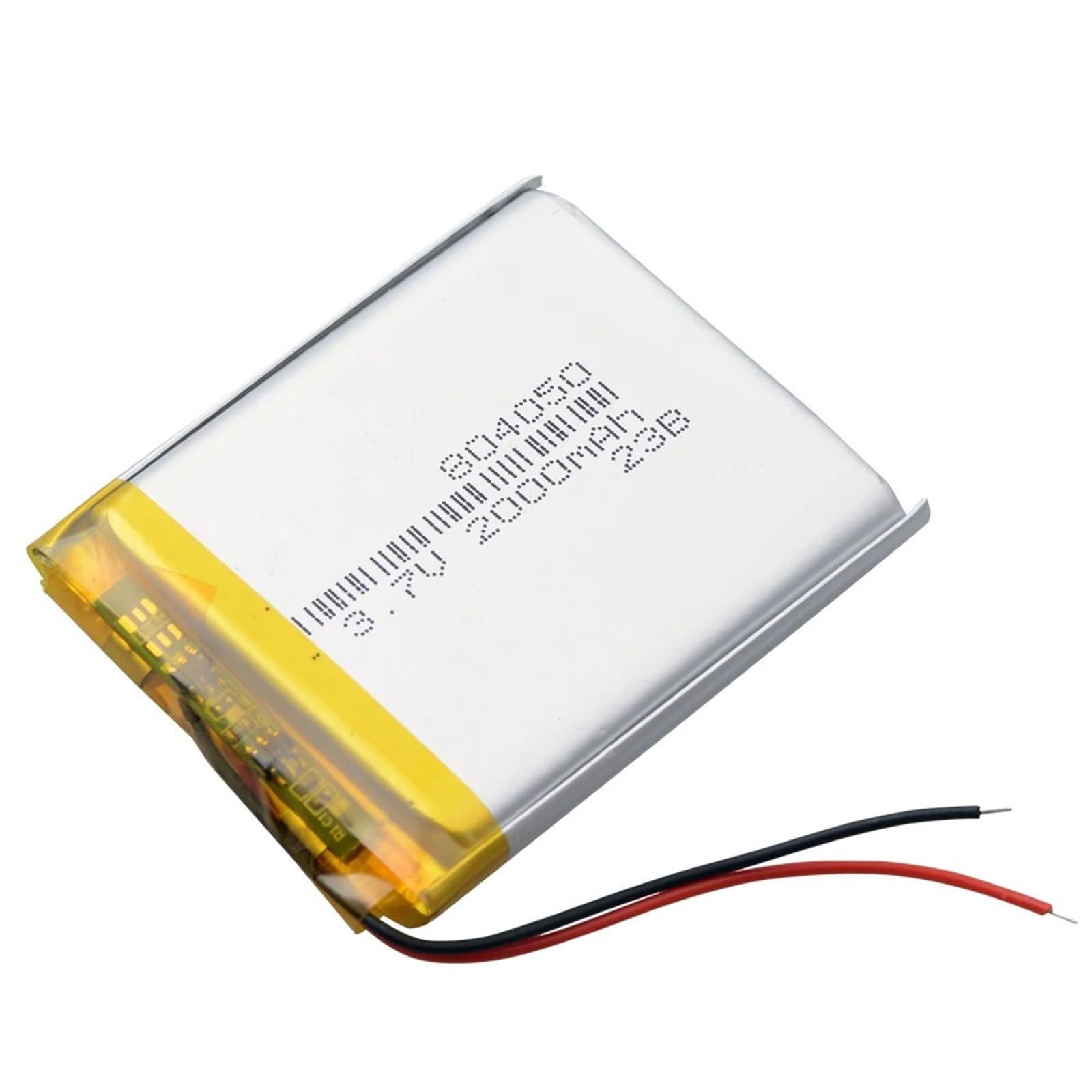 Batería 804050 con conector de 2 pines para reparar fallos de encendido en dispositivos de 3.7V 4